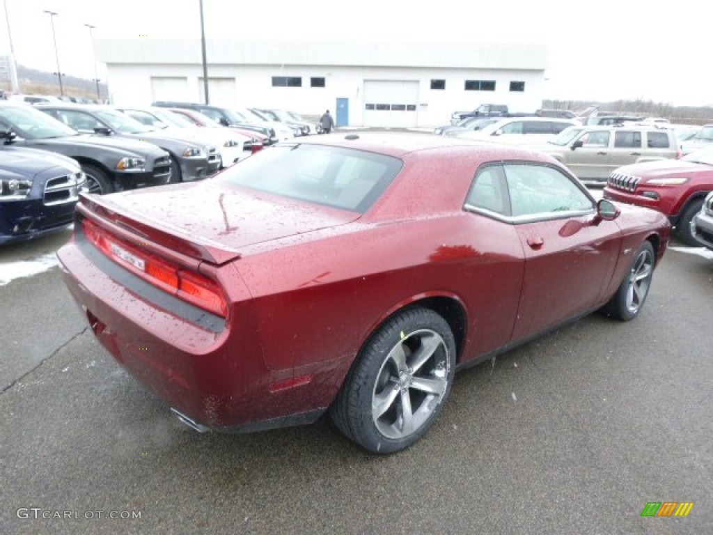2014 Challenger R/T 100th Anniversary Edition - High Octane Red Pearl / Anniversary Dark Slate Gray/Molten Red photo #6