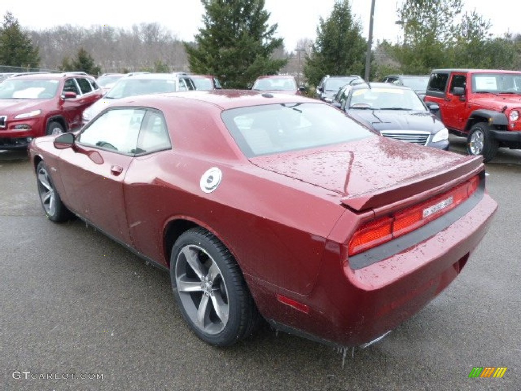 2014 Challenger R/T 100th Anniversary Edition - High Octane Red Pearl / Anniversary Dark Slate Gray/Molten Red photo #8