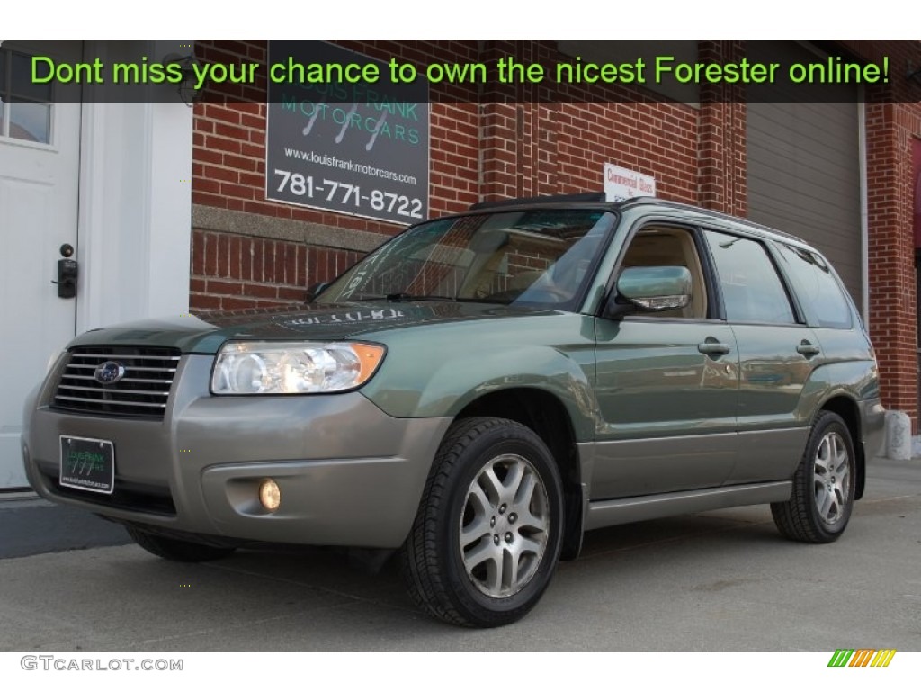 2006 Forester 2.5 X L.L.Bean Edition - Evergreen Metallic / Desert Beige photo #104