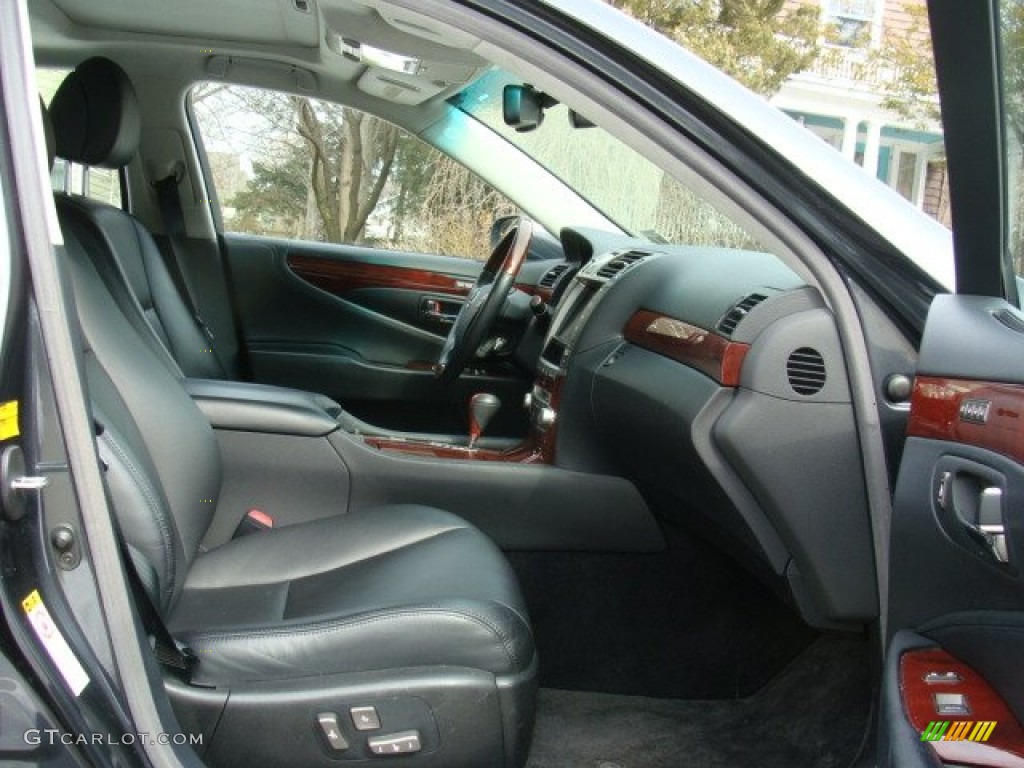 2011 LS 460 L AWD - Smoky Granite Mica / Black photo #10