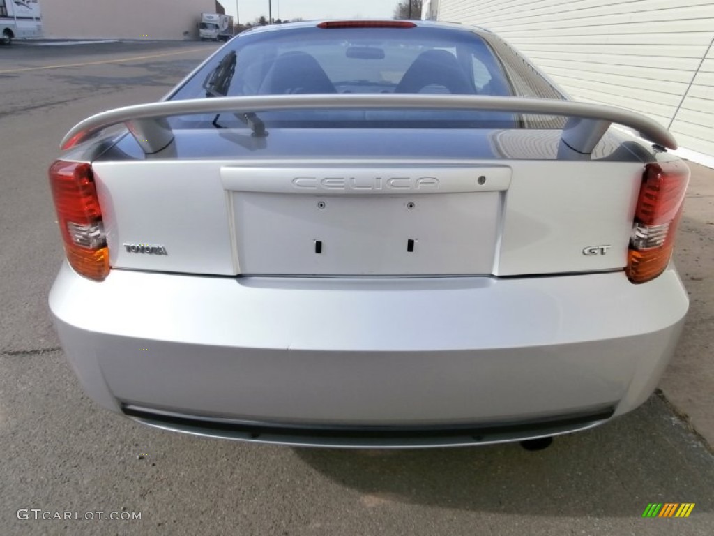 2002 Celica GT - Liquid Silver Metallic / Black/Silver photo #3