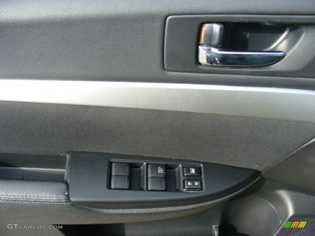 2011 Outback 2.5i Wagon - Graphite Gray Metallic / Off Black photo #8