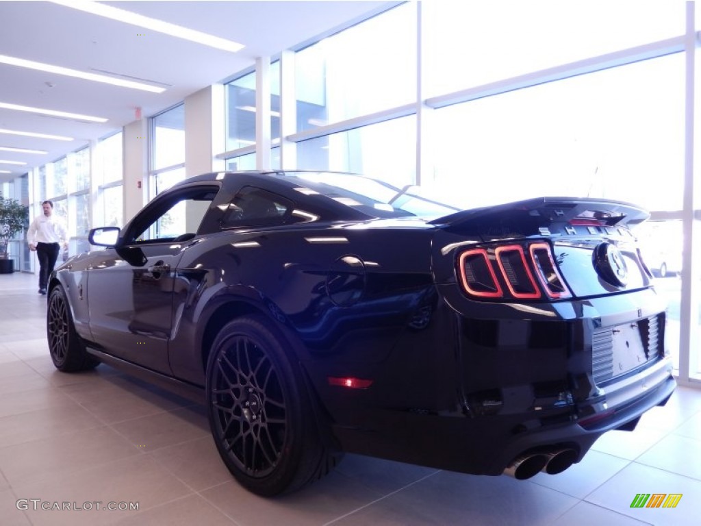 2014 Mustang Shelby GT500 SVT Performance Package Coupe - Black / Shelby Charcoal Black/Black Accents Recaro Sport Seats photo #4