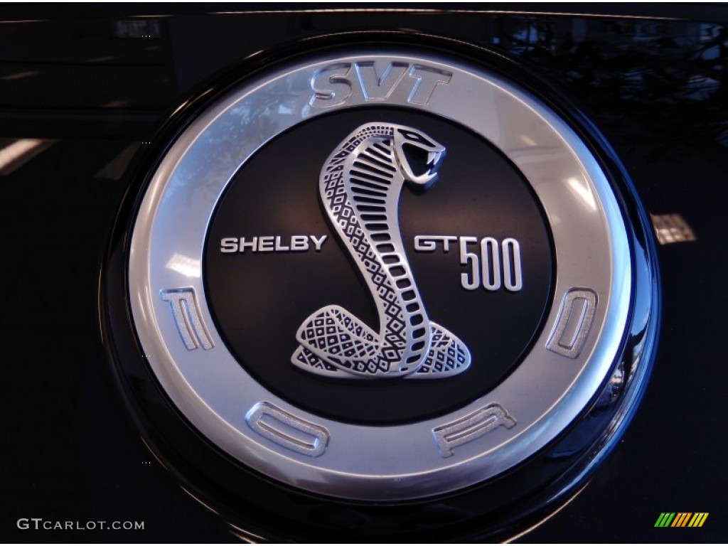 2014 Ford Mustang Shelby GT500 SVT Performance Package Coupe Marks and Logos Photo #90902230