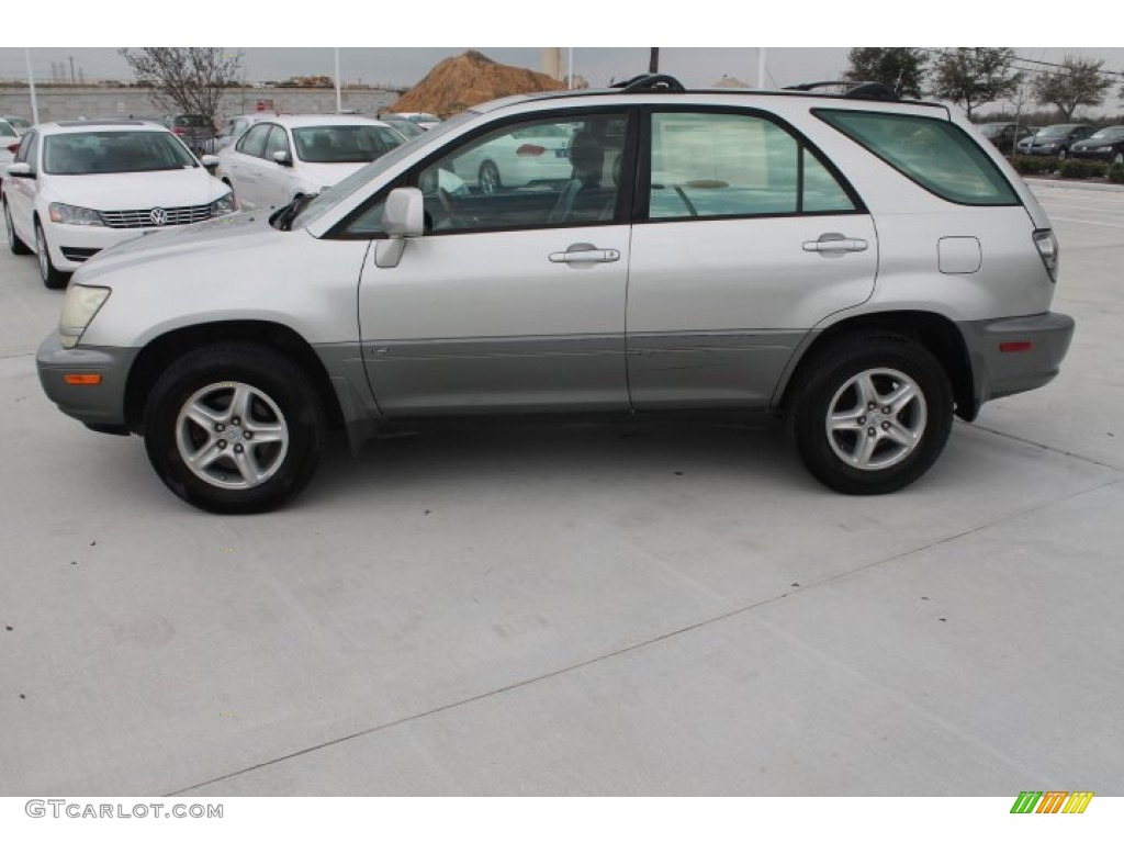 2003 RX 300 AWD - Millenium Silver Metallic / Black photo #4