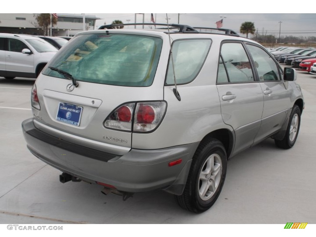 2003 RX 300 AWD - Millenium Silver Metallic / Black photo #9