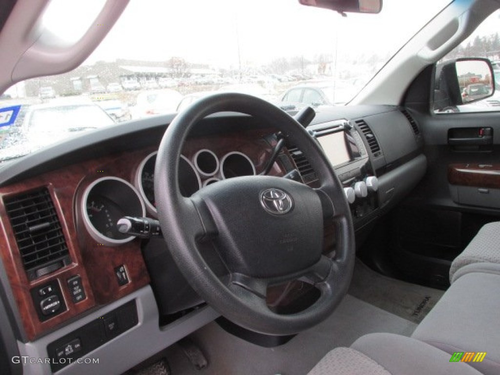 2008 Tundra Double Cab - Slate Gray Metallic / Graphite Gray photo #11