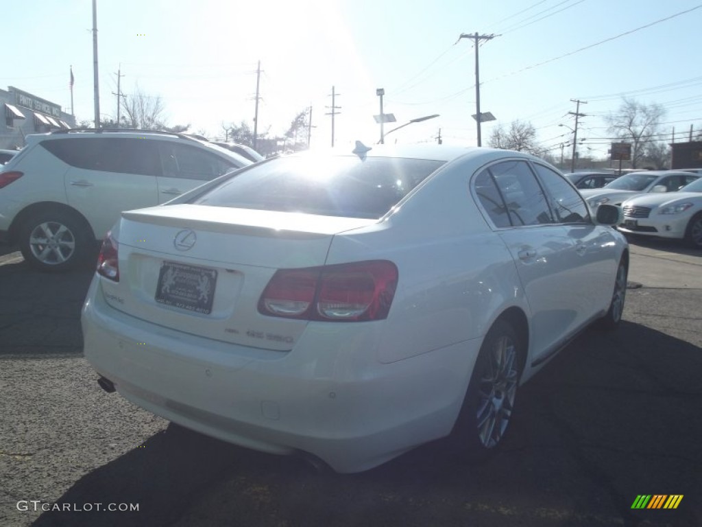 2010 GS 350 AWD - Starfire Pearl White / Parchment photo #4