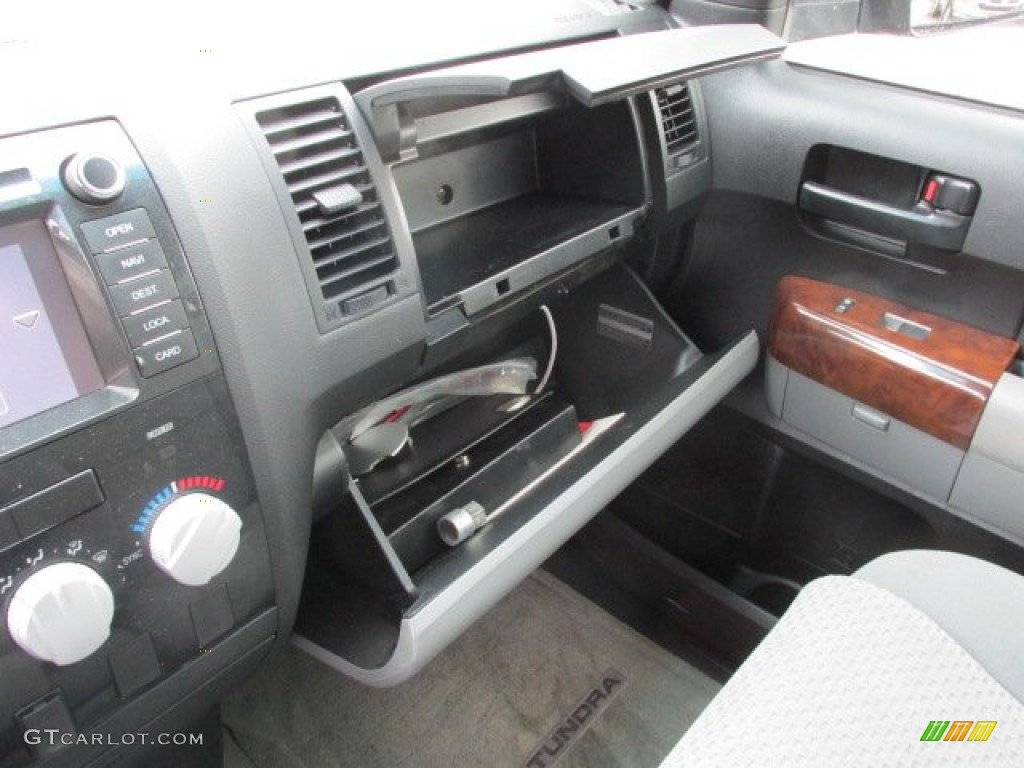 2008 Tundra Double Cab - Slate Gray Metallic / Graphite Gray photo #14