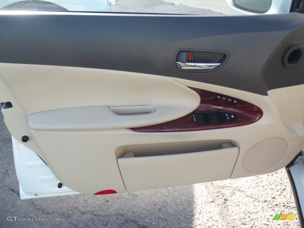2010 GS 350 AWD - Starfire Pearl White / Parchment photo #7