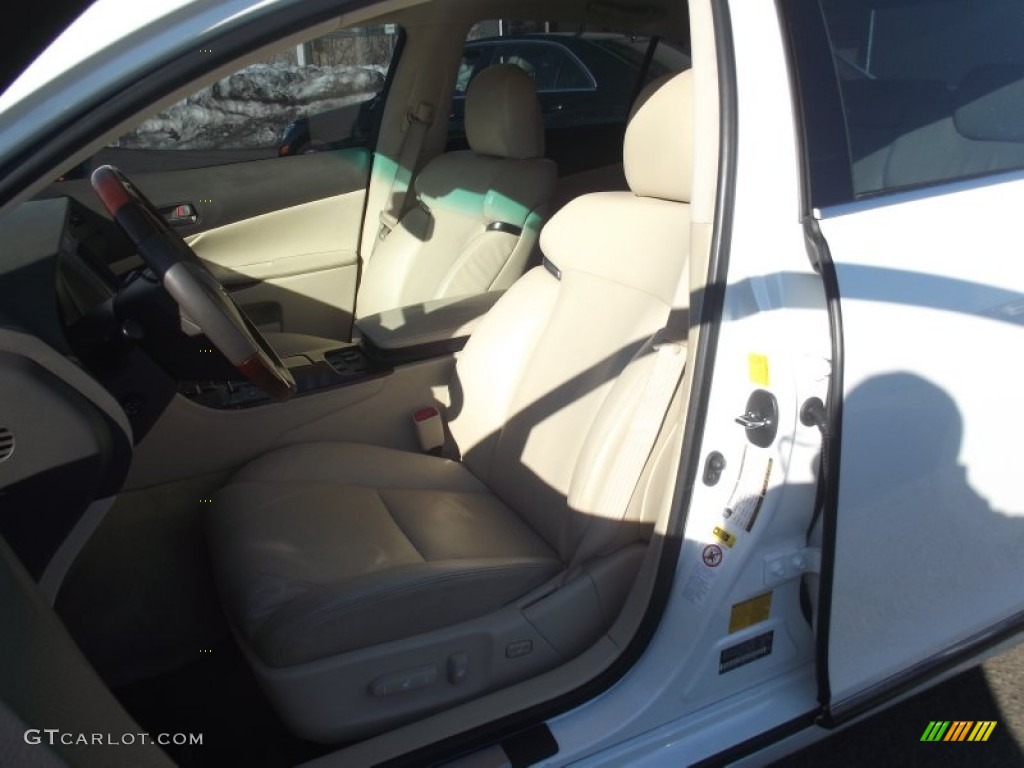 2010 GS 350 AWD - Starfire Pearl White / Parchment photo #9
