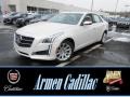 White Diamond Tricoat - CTS Luxury Sedan AWD Photo No. 1