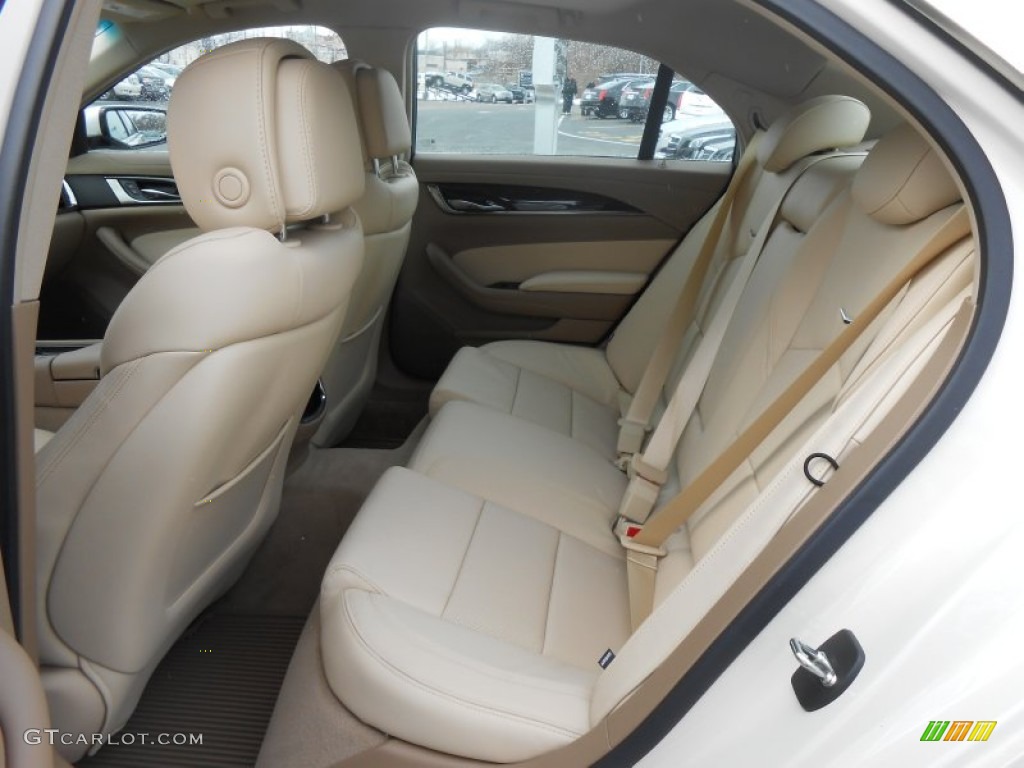 2014 Cadillac CTS Luxury Sedan AWD Rear Seat Photo #90904384