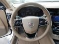 Light Cashmere/Medium Cashmere 2014 Cadillac CTS Luxury Sedan AWD Steering Wheel