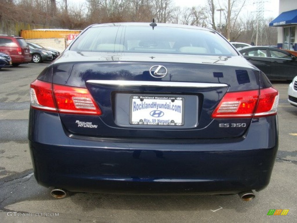 2011 ES 350 - Deep Sea Blue Mica / Parchment photo #5