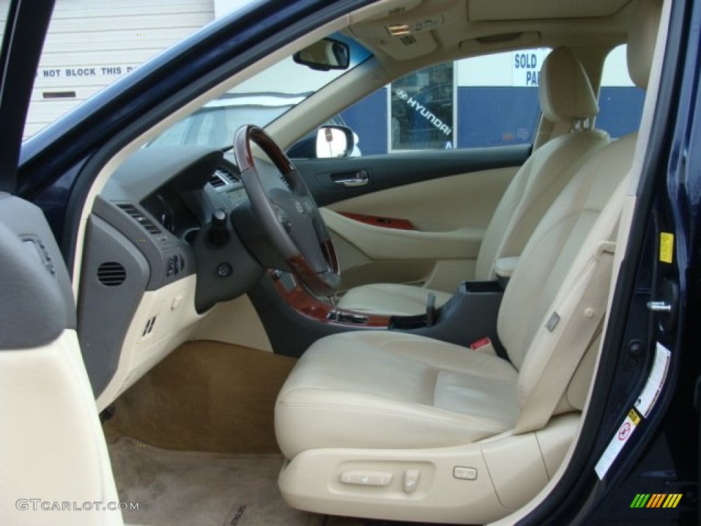 2011 ES 350 - Deep Sea Blue Mica / Parchment photo #10