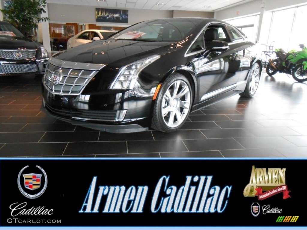 2014 ELR Coupe - Black Raven / Jet Black/Jet Black photo #1