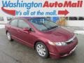 Tango Red Pearl 2009 Honda Civic LX Sedan