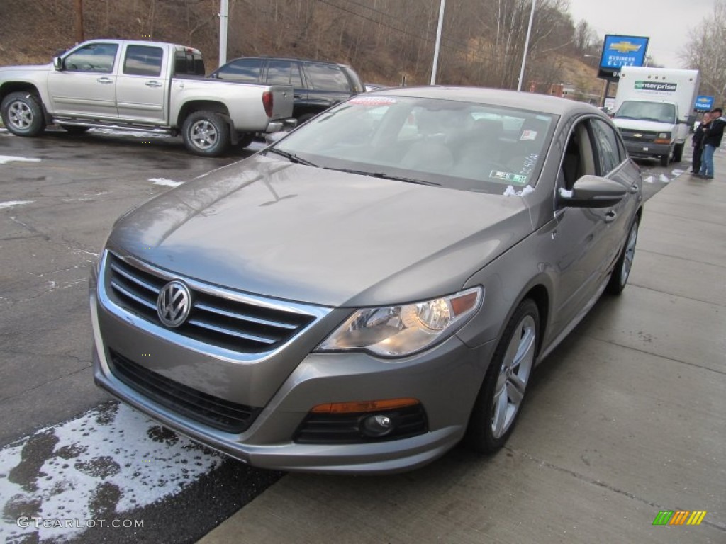 2012 CC Sport - White Gold Metallic / Black/Cornsilk Beige photo #7