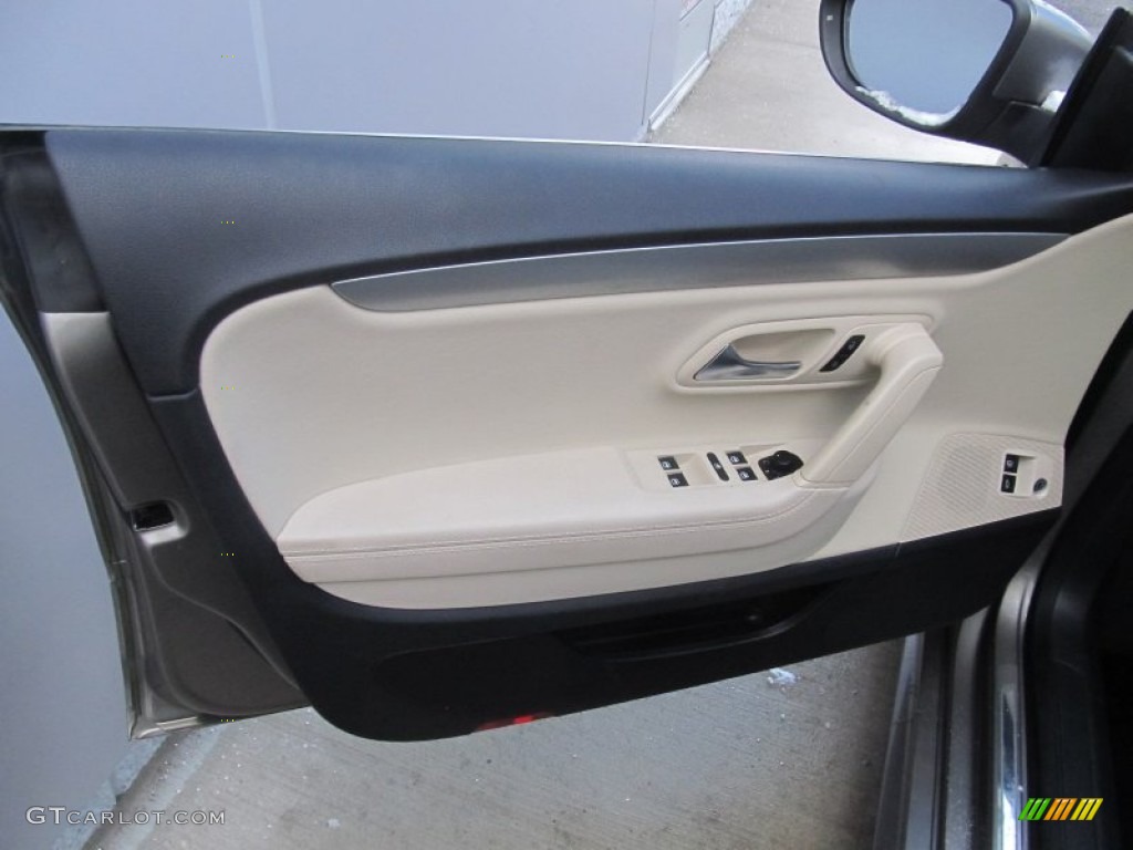 2012 CC Sport - White Gold Metallic / Black/Cornsilk Beige photo #10