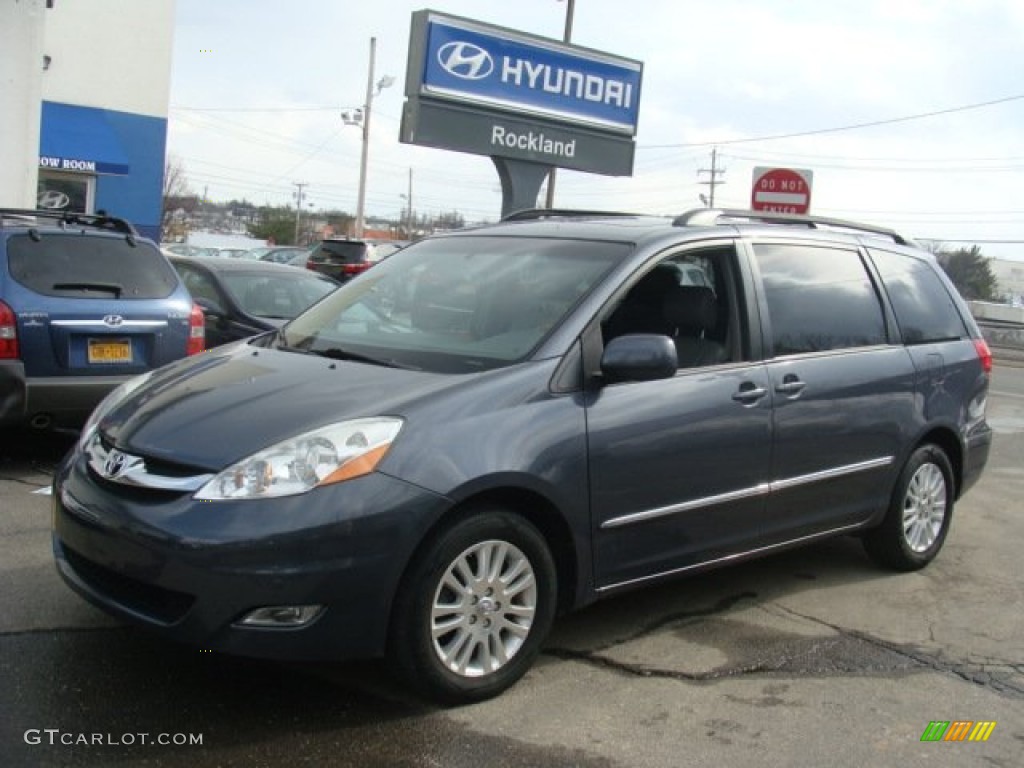 2008 Sienna XLE - Slate Metallic / Stone photo #1