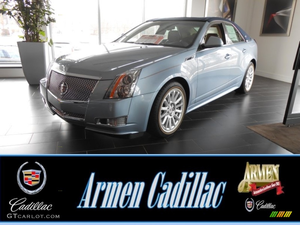 Glacier Blue Metallic Cadillac CTS