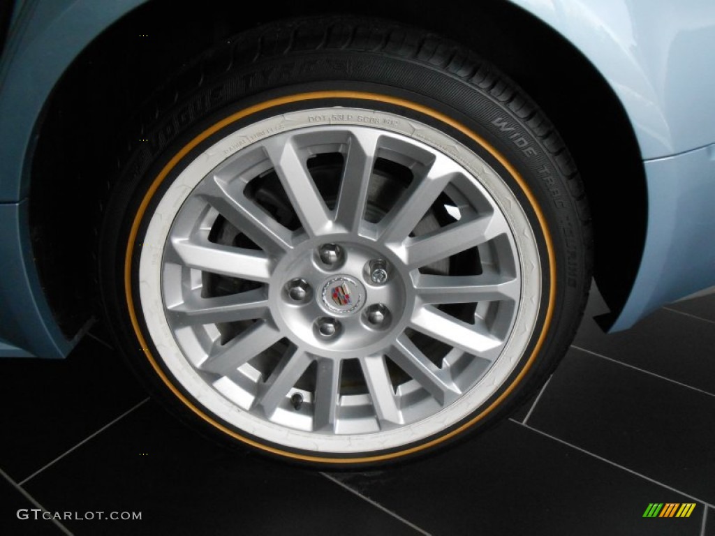 2013 CTS 4 3.0 AWD Sedan - Glacier Blue Metallic / Cashmere/Cocoa photo #10