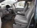 2002 Chrysler Town & Country Taupe Interior Front Seat Photo