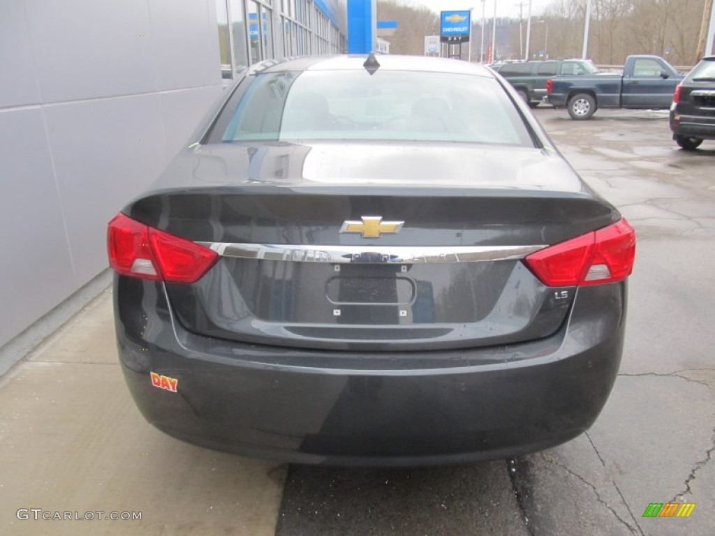 2014 Impala LS - Ashen Gray Metallic / Jet Black/Dark Titanium photo #5