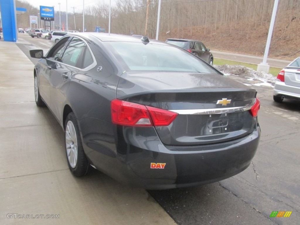 2014 Impala LS - Ashen Gray Metallic / Jet Black/Dark Titanium photo #6