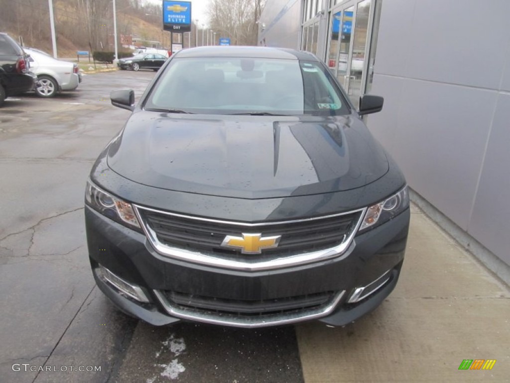 2014 Impala LS - Ashen Gray Metallic / Jet Black/Dark Titanium photo #8