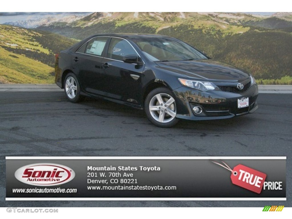 2014 Camry SE - Cosmic Gray Metallic / Black photo #1