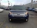 2012 Dark Pearl Blue Metallic Ford Explorer XLT 4WD  photo #2