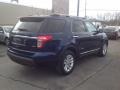 2012 Dark Pearl Blue Metallic Ford Explorer XLT 4WD  photo #7