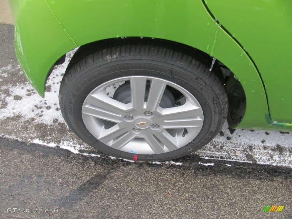2014 Spark LS - Jalapeno / Silver/Green photo #3