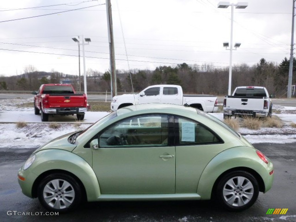 Gecko Green 2008 Volkswagen New Beetle S Coupe Exterior Photo #90912475