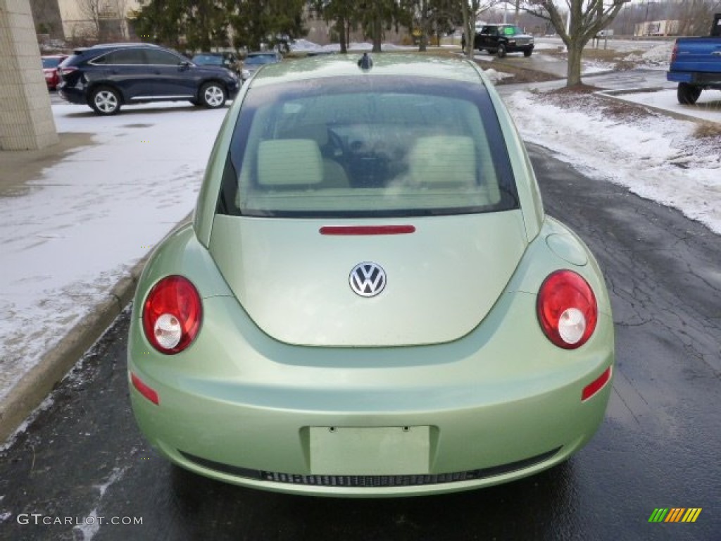 2008 New Beetle S Coupe - Gecko Green / Cream Beige photo #7