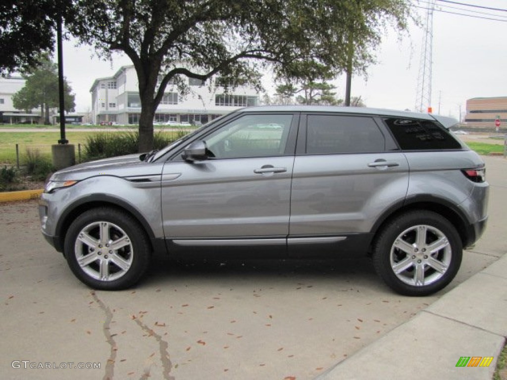 Orkney Grey Metallic 2014 Land Rover Range Rover Evoque Pure Plus Exterior Photo #90912749