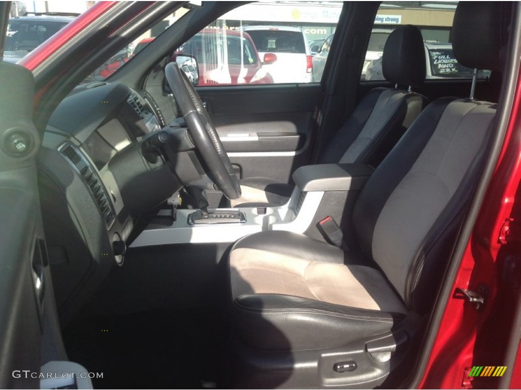 2008 Mariner V6 Premier 4WD - Vivid Red Metallic / Greystone/Stone photo #11