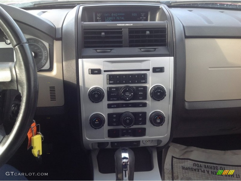 2008 Mariner V6 Premier 4WD - Vivid Red Metallic / Greystone/Stone photo #13