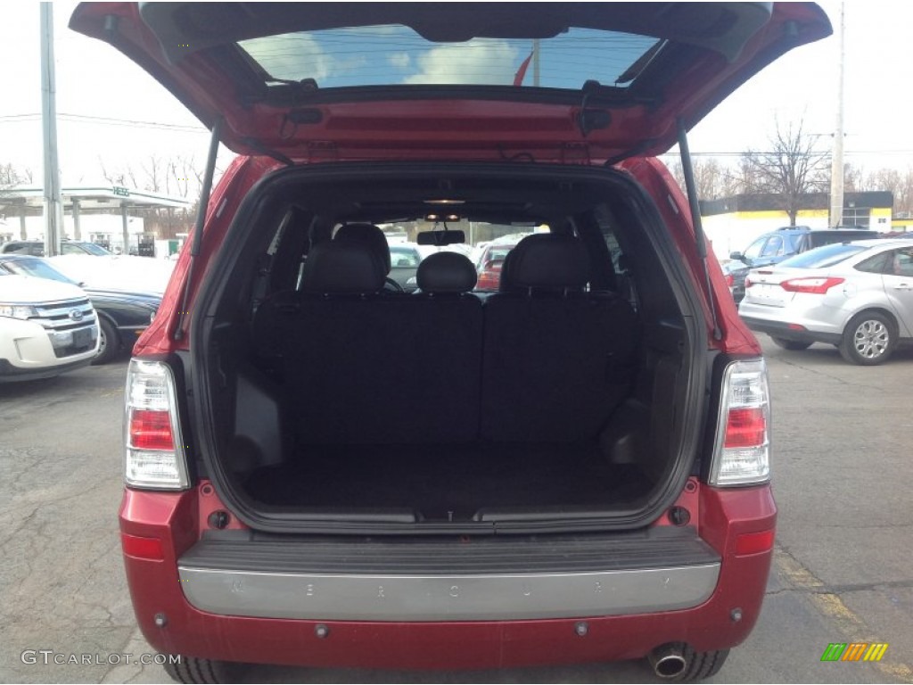2008 Mariner V6 Premier 4WD - Vivid Red Metallic / Greystone/Stone photo #20