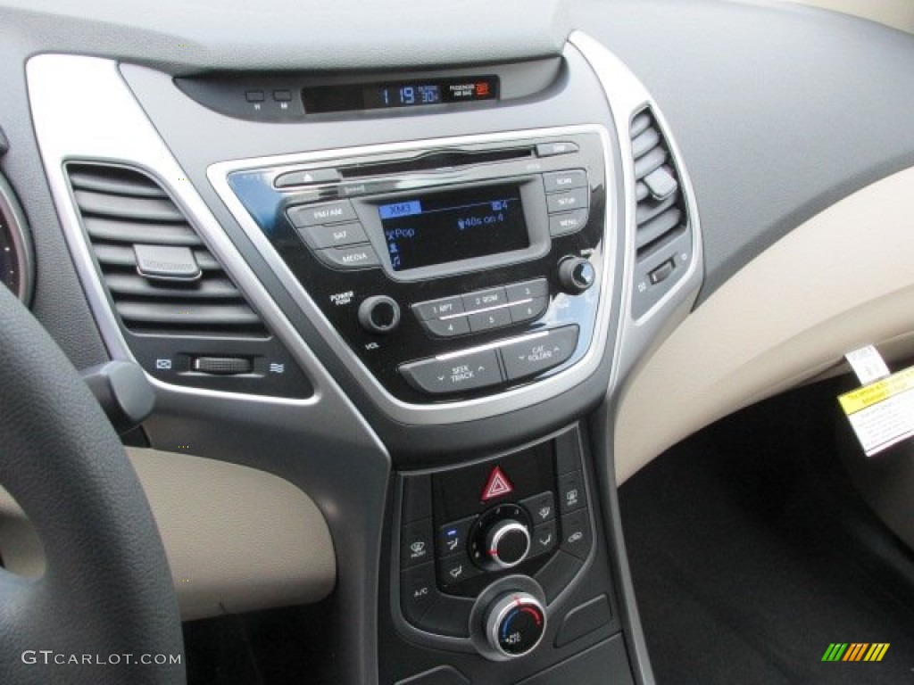 2014 Elantra SE Sedan - Red / Beige photo #11