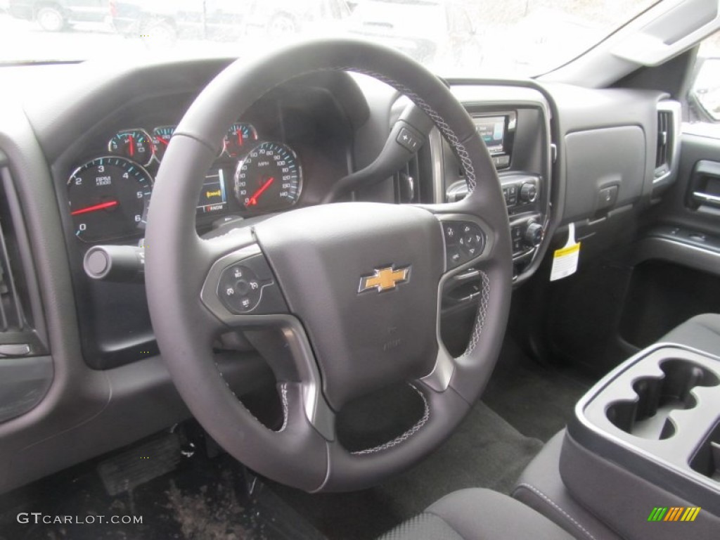 2014 Silverado 1500 LT Crew Cab 4x4 - Black / Jet Black photo #14