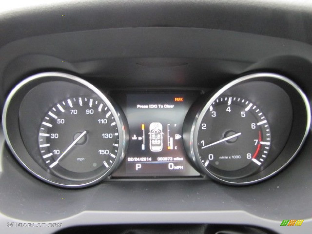 2014 Land Rover Range Rover Evoque Pure Plus Gauges Photo #90913078