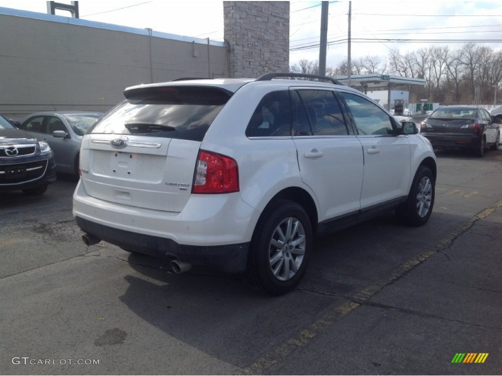 2013 Edge Limited AWD - White Suede / Charcoal Black photo #7