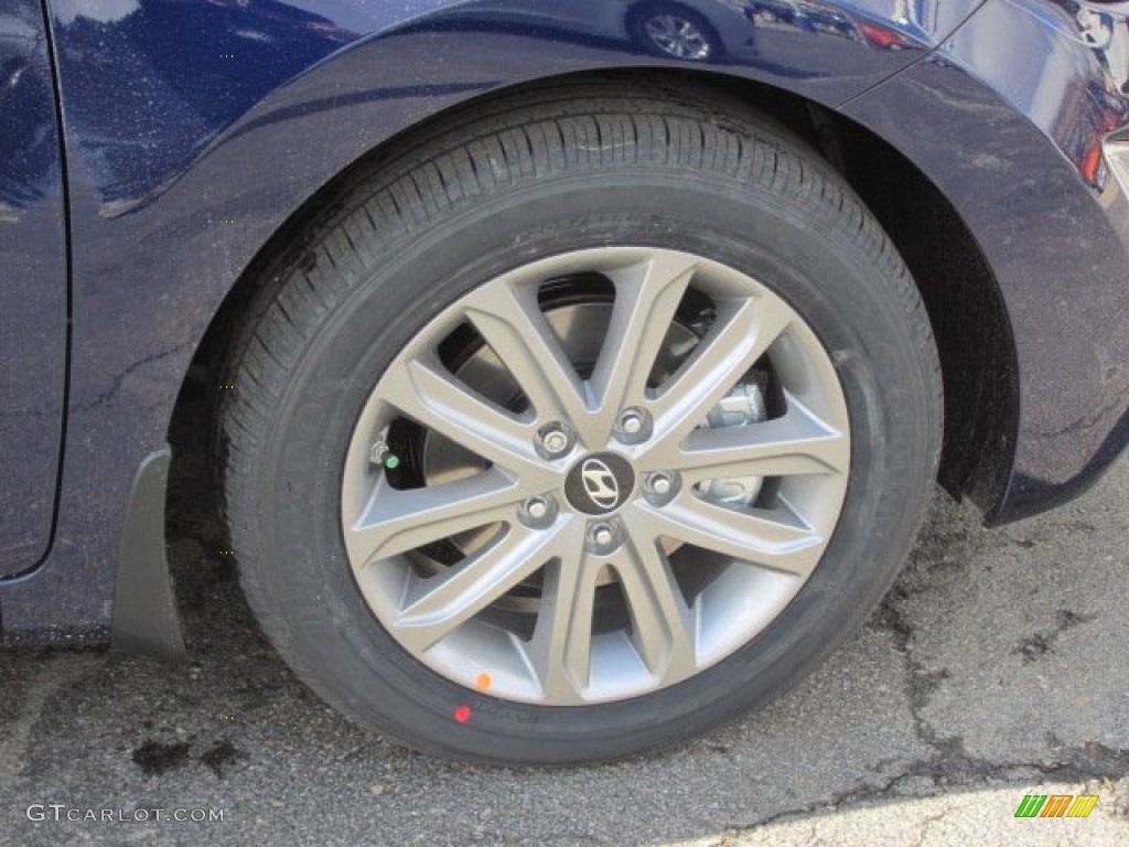2014 Elantra SE Sedan - Blue / Beige photo #3