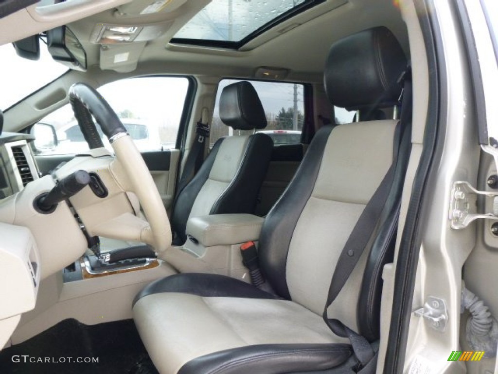 2010 Jeep Grand Cherokee Limited 4x4 Front Seat Photo #90913300