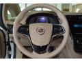 2014 Cadillac ELR Light Cashmere/Medium Cashmere Interior Steering Wheel Photo