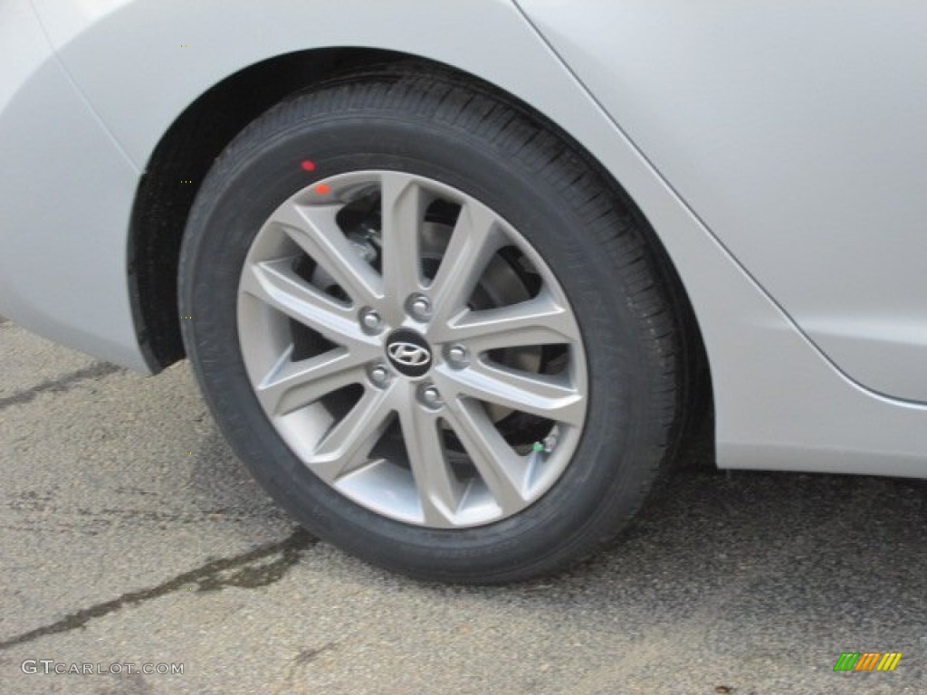 2014 Elantra SE Sedan - Silver / Gray photo #3