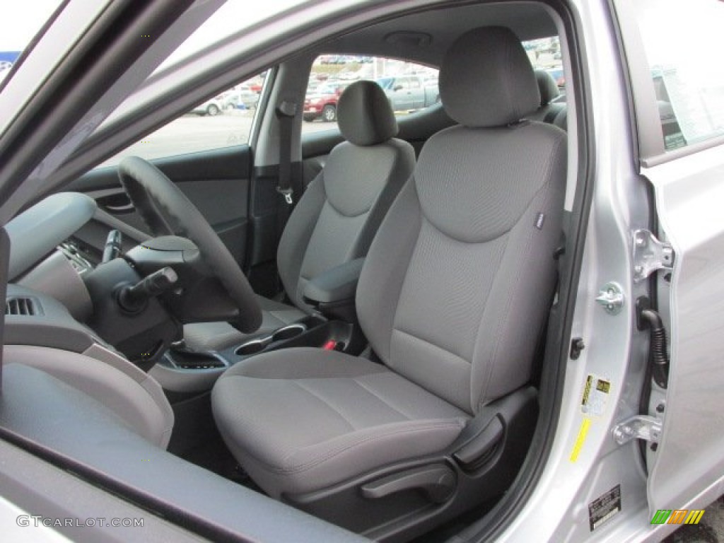 2014 Elantra SE Sedan - Silver / Gray photo #9